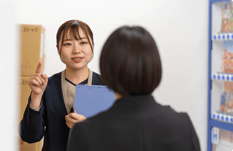 他部門の繁忙期にそれぞれの業務サポートを行います。